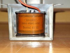 Grundig Drossel 48/52 aus Grundig 5050 W - Röhrenradio Ersatzteil