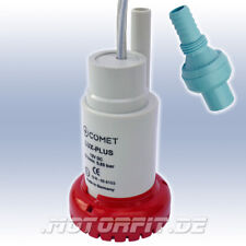 Comet Tauchpumpe LUX PLUS + Rückschlagventil 12V - Trinkwasserpumpe Frischwasser