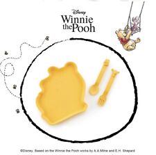 Tupperware Kinderteller + Besteck Disney Winnie-Pooh, gelb, neu