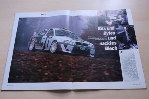 Rallye racing 1999 skoda - racing, 02/1999
