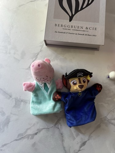 Baby hand steckpuppe hund - baby-hand-/steckpuppe,