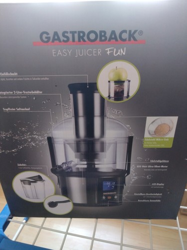 Gastroback 40125 easy juicer - gastroback,