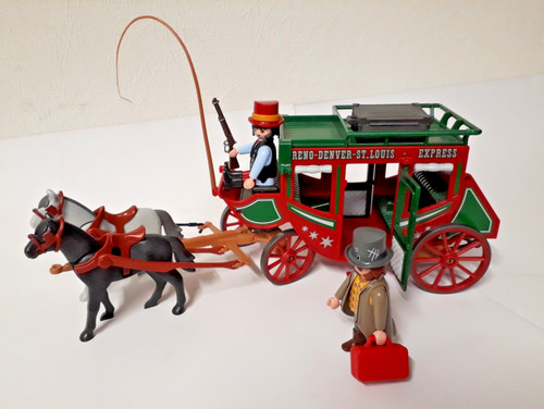 Playmobil western postkutsche - western,