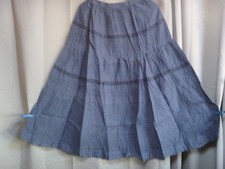 Lolita Rock dunkelblau Spitze Rüschen Bänder Biesen vintage aus den 80ern