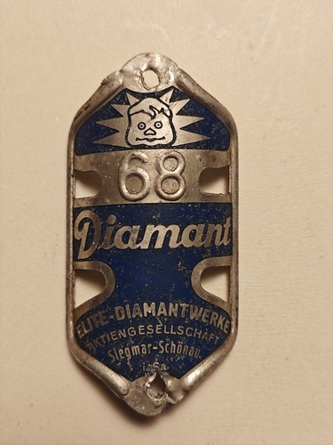 Diamant modell schild - modell, 68