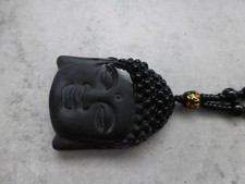 Schwarzer Obsidian Anhänger