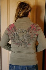 Jacke Grau Khaki Damen