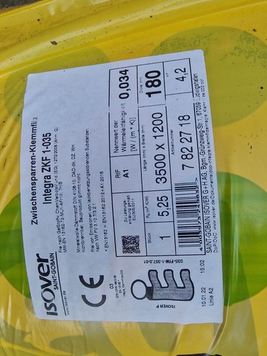 Isover dämmfilz integra zkf - isover,