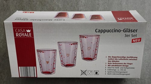 Casa royale cappuccino - royale, cappuccino-gläser