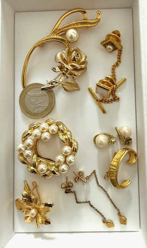 Vintage schmuck konvolut - schmuck,