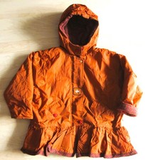 Tolle wasserfeste warme Winterjacke Gr. 110 Kürbisorange süß Hingucker