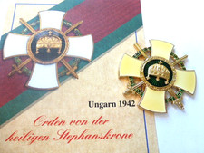 Orden von der Heiligen Stephanskrone, Ungarn 1942, Nachlass, Dachbodenfund, Göde