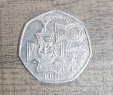 50-p-Umlaufmünze Victoria
