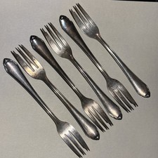Vintage 6 Silbergabeln BSF