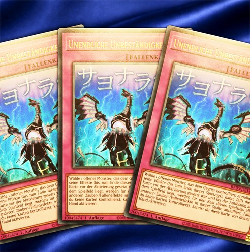 Unendliche unbeständigkeit - unbeständigkeit, 3x