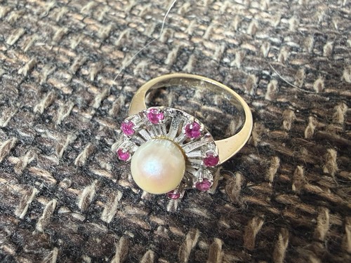 Vintage 750 weißgold - vintage, ring