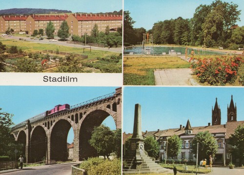 Stadtilm ddr ansichtskarte - stadtilm,