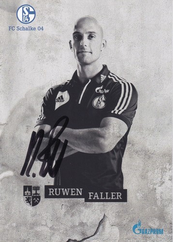 Ruwen faller autogrammkarte - ruwen,