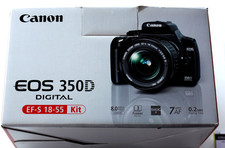 Canon EOS 350D / EOS 8.0MP Digitalkamera - (Kit mit Objektiv 18-55 in OVP)