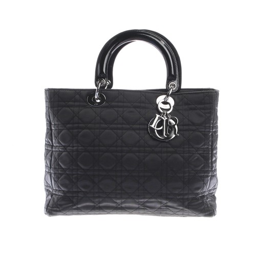 Handtasche dior schwarz grau - dior,
