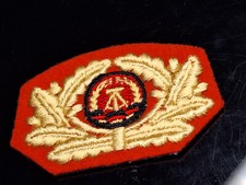 DDR General Mützenabzeichen Stoffabzeichen Kokrade Schirmmütze