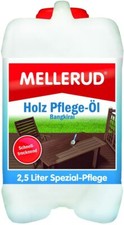 AKTION! 2,5 Liter MELLERUD Holz Öl Pflegeöl Bangkirai Lasur Holzöl Wetterschutz