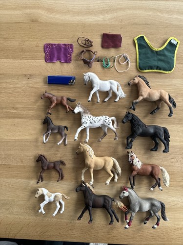 Schleich pferde mit - 12,