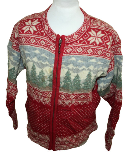 Fair isle damen - damen, strickjacke