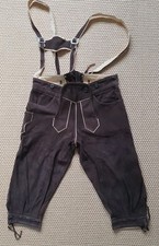 Kinder Trachten Lederhose 7/8