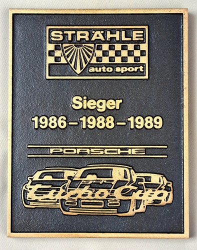 Straehle sieger platte - straehle, porsche