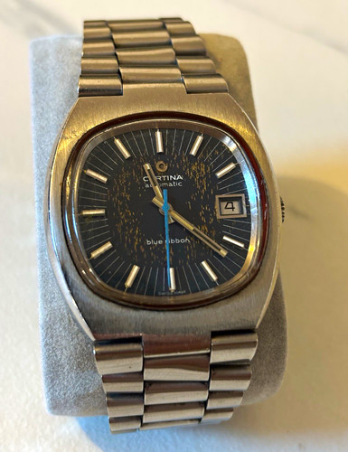 Certina blue ribbon - ribbon, automatik