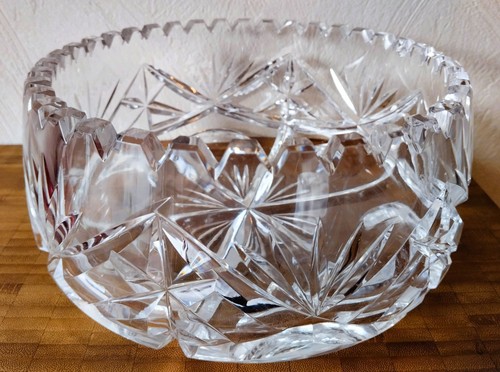 Vintage kristall schale mit - kristall,