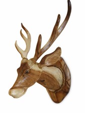 Hirschgeweih 70 cm Hirsch Kopf