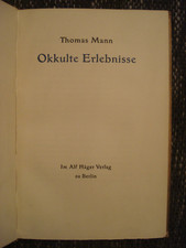 Thomas Mann - Vorzugsausgabe -