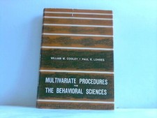 Multivariate Procedures for The Behavioral Sciences