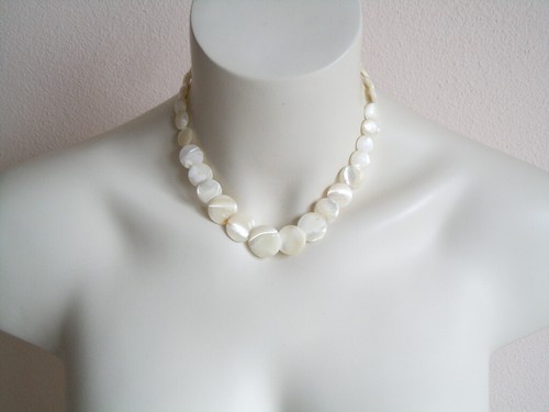Kette collier perlmutt - kette,