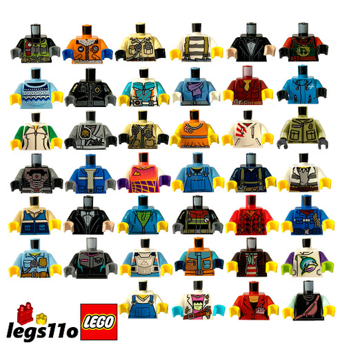 Lego minifigur körper torso - minifigur,