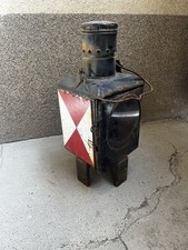 Bahnlampen, Zugschlussleuchte, Laterne, Lampe, Eisenbahn, Sammlerstück Vintage