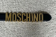 Orig MOSCHINO Gürtel Schwarz