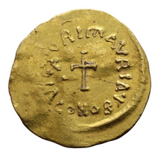 Mauricius Tiberius (582–602) Tremissis | Byzantinisches Reich  Konstantinopel