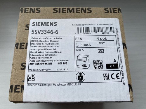 Stück siemens 5sv3346 6 - siemens, 5sv3346-6