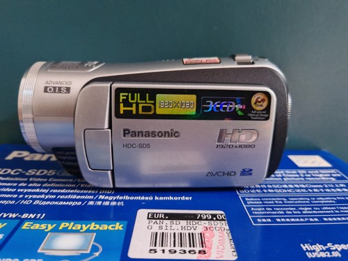 Panasonic hdc sd5 digitaler - panasonic,