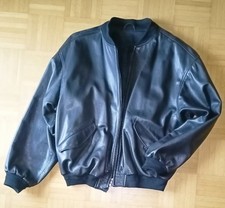 Leder Blouson im coolen