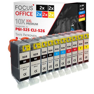 10x drucker patronen - 10x, für