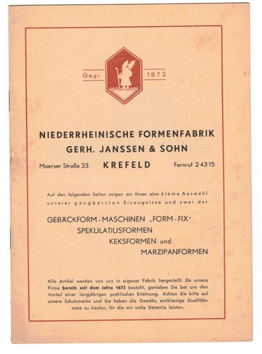 Prospekt niederrheinische - prospekt,