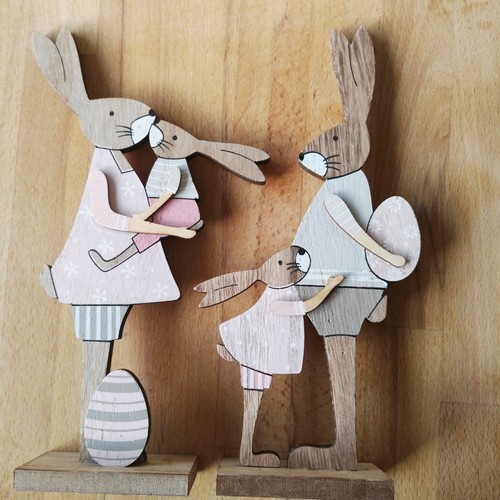 Osterhase hasen 24cm figur - 24cm,