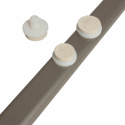 Filzgleiter weiß pin - weiß, mm