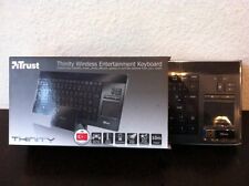 Trust THINITY Wireless flache Funktastatur Keyboard QWERTY Layout (türkisch) NEU