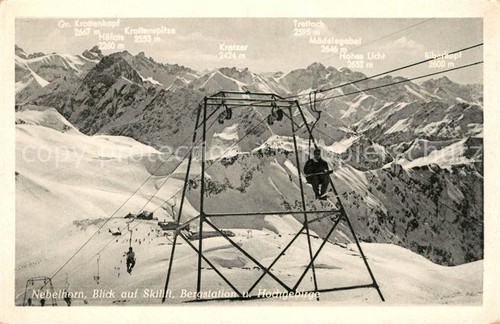 Sessellift nebelhorn skilift - sessellift,