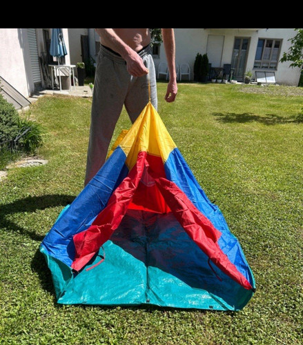 Spielzelt tipi für draußen - spielzelt/tipi,